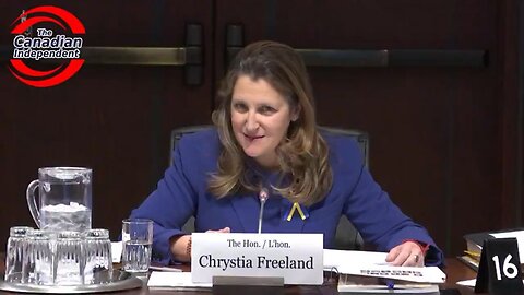 Freeland refuses to answer how much the government has collected in carbon tax when called out on $2