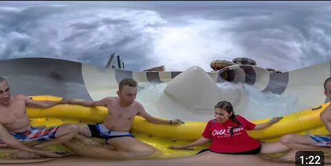 Wild Wadi Waterpark Burj Surj 360 Video