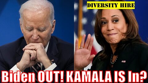Biden out! Kamala is in? DEIA at its best!