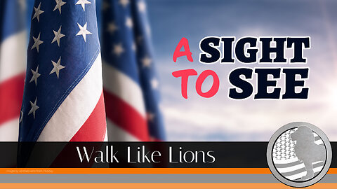 "A Sight to See" Walk Like Lions Christian Daily Devotion with Chappy Jun 21, 2023