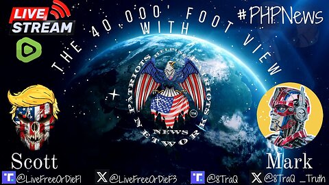 LIVE at 9 pm EST ! 40,ooo foot view returns with Scott and Mark Featuring Mary Flynn O'neill from America's Future Summit