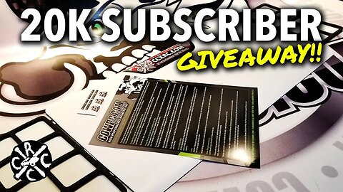 20k Subscriber Giveway: 4 CCxRC Branded Cow RC Mat Packs