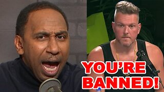 SHOCKING news drops of MASSIVE FIGHT between Stephen A Smith and Pat McAfee at ESPN! McAfee BANNED?