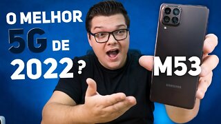 Galaxy M53 5G é UMA BOA OPÇÃO em 2022? Vale a pena COMPRAR?