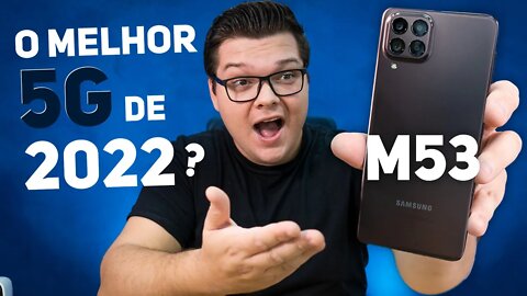 Galaxy M53 5G é UMA BOA OPÇÃO em 2022? Vale a pena COMPRAR?