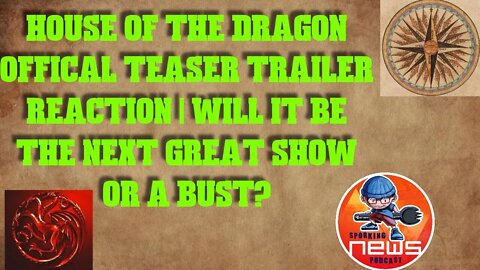 House of the Dragon OFFICAL teaser Trailer REACTION | Will it be the next great show or a BUST?