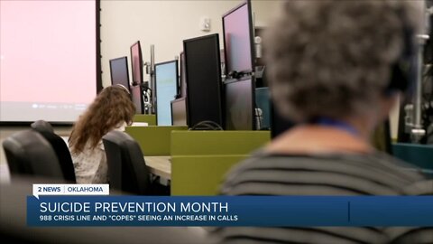 988 hotline, COPES helping mental health in Oklahoma