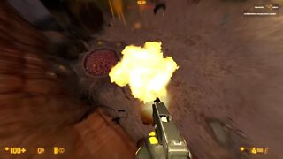 Black Mesa Deathmatch Multiplayer Gameplay