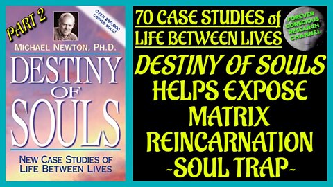 Pt 2 Analysis 70 Case Studies of Life Between Lives Matrix Reincarnation Soul Trap Destiny of Souls