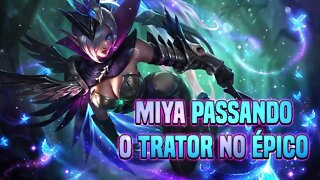 NO ÉPICO EU CARREGO ATÉ DE MIYA JUNGLE • DO ÉPICO AO MÍTICO S20 #8 | MLBB