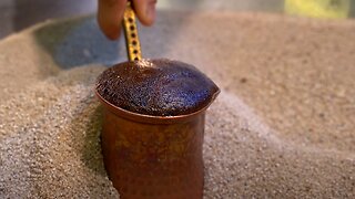 Satisfying Hot Sand Coffee