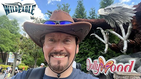 Off Ride Footage of WILD EAGLE at DOLLYWOOD, Tennessee, USA