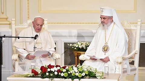 Patriarca ortodoxo Daniel recibe con gran cordialidad al Papa