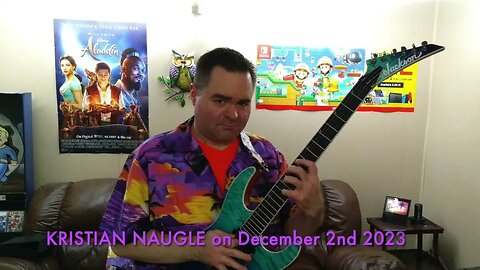 Kristian Naugle - December 2nd 2023 guitar practice