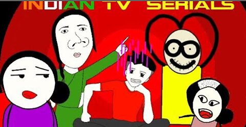 Indian TV Serials Parody 😂 | ft. Anupama , Indian Tv Serial | Hindi animation Storytime | Lavu Talks