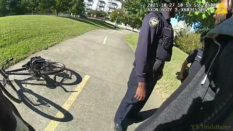 Video shows moment when Atlanta Police's bike officers arrest man accused of murder