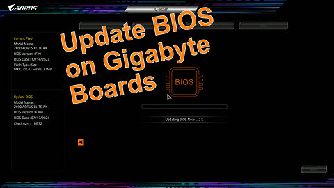 Update BIOS on Gigabyte Boards