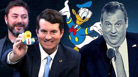 Chris Christie's ZINGER Donald Duck Joke; Should He Fire His Writers? (with Carl Benjamin)