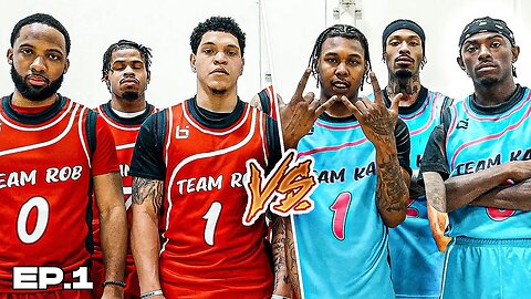 Rob & Frank Nitty Face Off | Ep. 1 | Ballislife & Next Chapter Players FINALLY Meet In EPIC 5v5 Game