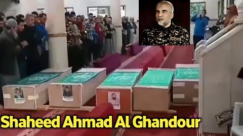 Cremation of Al-Qassam Brigade Commanders, Including Northern Brigade's Ahmad Al-Ghandour