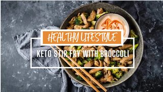 Keto Chicken Stir-fry with Broccoli