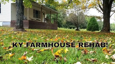 Kentucky Farmhouse rehab update! DIY Budget Farmhouse Decor!