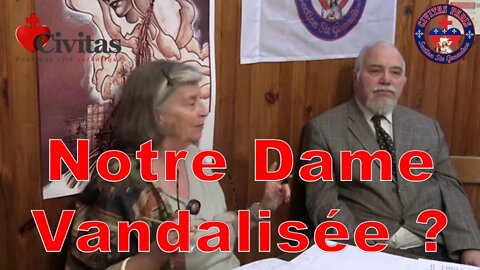 "Notre-Dame livrée aux vandales et aux marchands ?" Anne Brassié