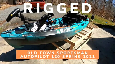 Old Town Sportsman AutoPilot 120 | Rigged (Spring 2021)