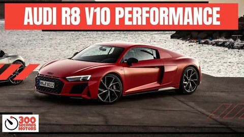 AUDI R8 V10 PERFORMANCE RWD with V10 Engine 5.0 with 570 hp