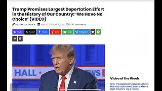 Trump Promises Largest Deportation Effort in the History of Our Country: ‘We Have No Choice’