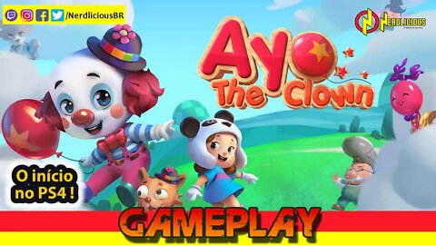 🎮 GAMEPLAY! O início de Gameplay do fofíssimo AYO THE CLOWN no PS4. Confira!