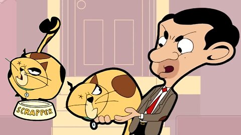 International Cat Day with Mr Bean & Scrapper! | Mr Bean Animated Season 1 | Full Episodes | Mr Bean