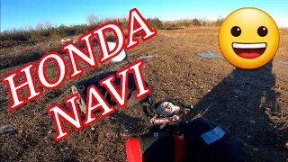 Honda Navi Off Roading On The Trail To The Bayside Quarry