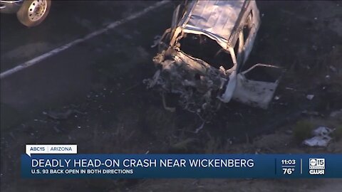DPS: 1 killed in head-on crash near Wickenburg