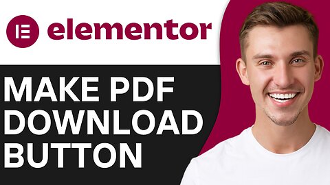 HOW TO MAKE PDF DOWNLOAD BUTTON IN ELEMENTOR