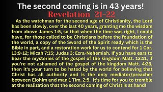 Revelation 21-22 When you understand Revelation 22 The Lord invites you to be a 1 faith Christian!