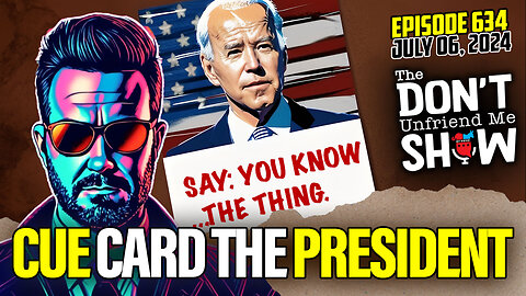 How Joe Biden Navigates His Day with Cue Cards!