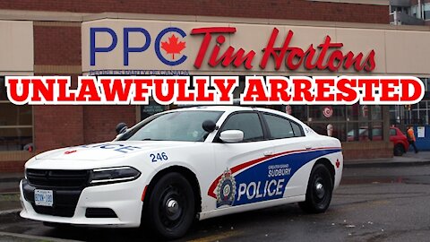 Police Arrest PPC Candidate At Tim Hortons In Canada. PPC Candidate Facing No Mask Charges