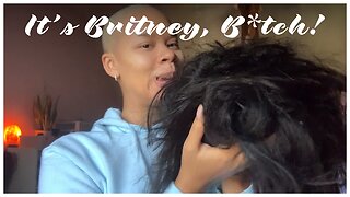 Hi... I'm Zoey LOL BIG CHOP? MENTIE B? SPIRITUAL RESET? | SHAVING MY 3C BRA STRAP-LENGTH HAIR 🤪