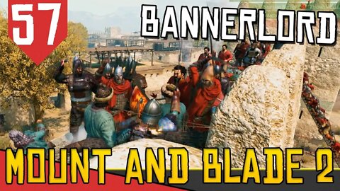 Cerco SANGRENTO- Mount & Blade 2 Bannerlord #57 [Gameplay Português PT-BR]