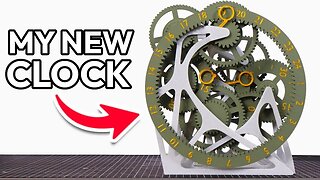 Reinventing The Clock For 3D Printing