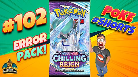 ❓Error Pack❓❗ Poke #Shorts #102 | Chilling Reign | Pokemon Cards Opening