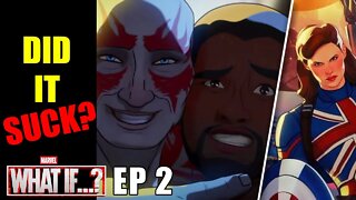 What If Episode 2 Review | Did It Suck? Marvel DESTROYS Thanos & Avengers - T'Challa Is Star-Lord