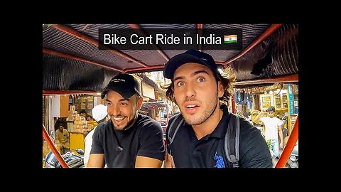 Bumpy Tricycle Ride in India (man gets rewarded) 🇮🇳