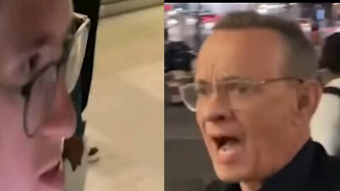 Tom Hanks Screams at Fans for Tripping his Wife! Creepy Kid Responds with Telekinesis Attack!