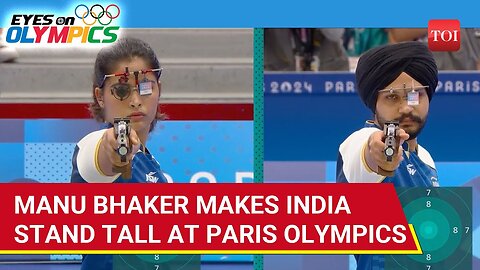 Manu Bhaker Bags 2nd Medal At Paris In Historic Feat I Olympics 2024 I Sarabjot Singh