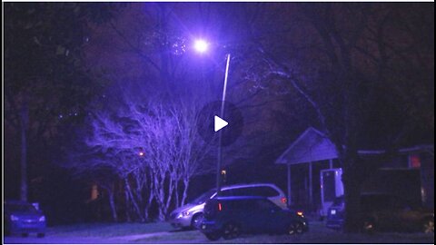 BLACK / PURPLE STREET LIGHTS AND WHY IT MATTERS: Charolotte. NC