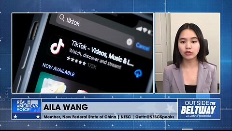 Aila Wang: CCP's Plan To Control U.S. Youth Through TikTok Manipulation