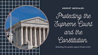 Supreme Court and Constitution under attack