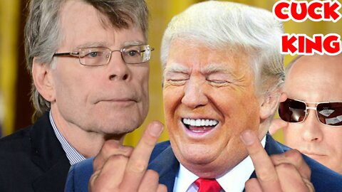 Stephen King & Other Dumb Lefties Blame Trump For Putin Taking Ukraine